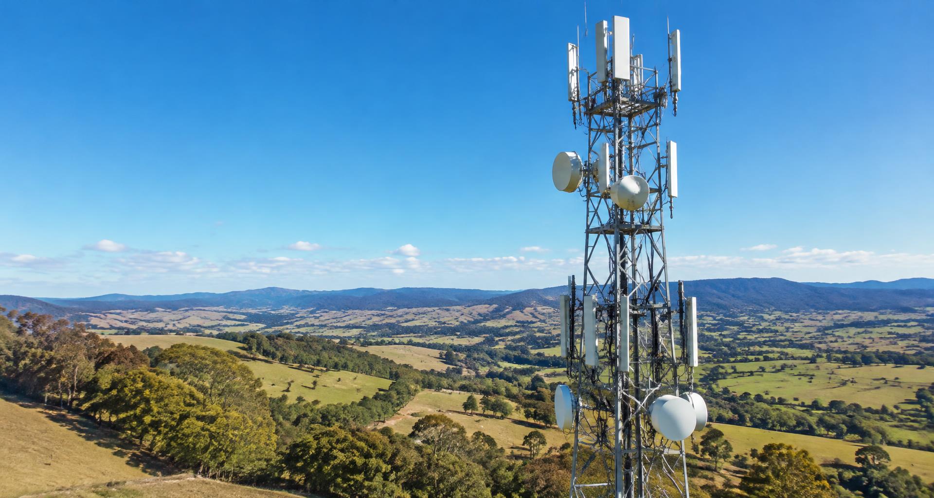 Communications tower and rural infrastructure